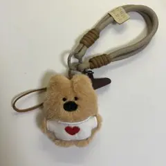 ハンドメイド クマのキーホルダー