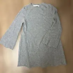 グリードインターナショナル★グレーニットチュニック