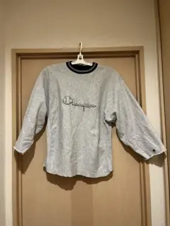 Champion Reverse Weave リブライン 刺繍タグ