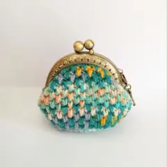 ハンドメイド がま口ポーチ（ミニ）