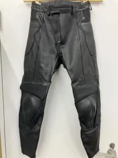 クシタニ レザーライディングパンツ Lサイズ ブラック 膝カップ付