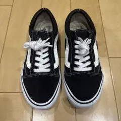 VANS スニーカー黒 24.5センチ