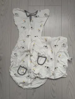 ペンギン柄スワドルL［2セット］