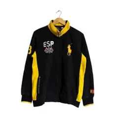 ポロラルフローレン　ビッグポニー　刺繍　スウェットトラックジャケット　スペイン