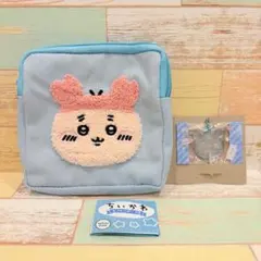 ちいかわ ★ もこもこポーチ2・キャンディチャーム/古本屋 ②点セット