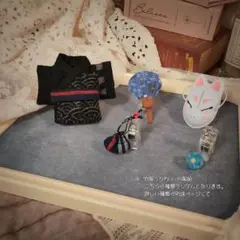 【祭5】 10cm ぬい服　大人浴衣フルコーデセット
