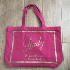 Rady ピンク トートバッグ ホテルシリーズ