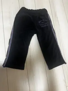 BREEZE ベロアパンツ ブラック 100cm