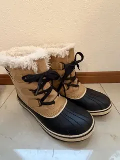 SOREL スノーブーツ ベージュ/ブラック