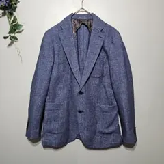 【TAKAQ】 ネイビー テーラードジャケット M