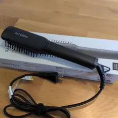 SALONIA　ストレートヒートブラシ　SL-012BKS