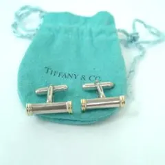 Tiffany & Co. カフリンクス カフス シグネチャー 925/750 - メルカリ