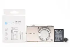 ■ 美品 ■ニコン　Nikon COOLPIX S6200 プラチナシルバーのサムネイル