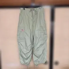 FREAK'S STOREカーゴパンツ ライトグリーン 裾ドローコードのサムネイル