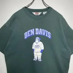 BEN DAVIS　ベンデイビス　Tシャツ　サイズM　デカロゴ　ゴリラ　古着