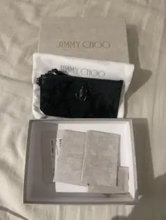 JIMMY CHOO 鍵/カード/小物入れ ローズゴールド 美品 - メルカリ