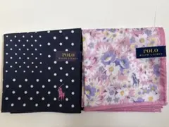 ポロラルフローレン　ハンカチ　2枚セット新品