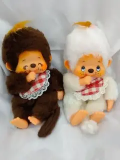 ぬいぐるみ昭和レトロ、４５年ぐらい前モンチッチとして購入。