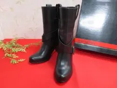 【ee2071/8】新品　COSTA SMERALDA 　レザーブーツ　24