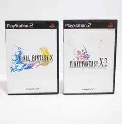 PS2 ファイナルファンタジーX と X-2 メモリーカード 8MB 2枚セット
