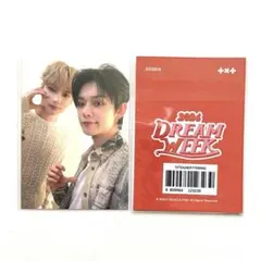 TXTトレカ2024 DREAM WEEK ヨンジュン　ヒュニンカイ