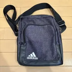 adidas ショルダーバッグ ダークグレー