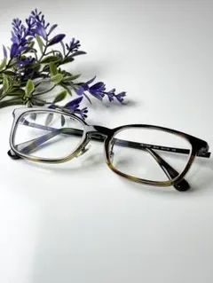 美品 RayBan RB7182 レイバン スクエア型 ブラウンデミ 眼鏡