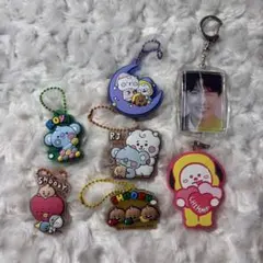 BTS BT21 キーホルダーセット