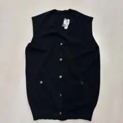 未使用品✨COCA金ボタンベスト　XL ブラック