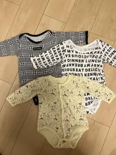 ロンパース3点セット　ボディースーツ