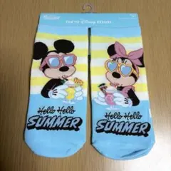 東京ディズニーリゾート　ハローハローサマー　靴下　22〜25㎝のサムネイル