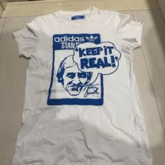 adidas KEEP IT REAL! Tシャツ S ホワイト