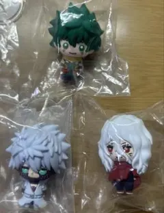 ヒロアカ 原画展 にょきんと マスコットフィギュア 緑谷出久 荼毘 死柄木弔