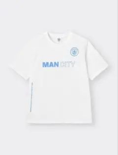 新品 GU マンチェスターシティ Tシャツ M