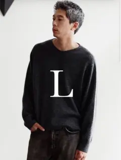 LIDNM Cashmere Slouch V-neck