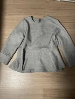 SHIPS.me: 〈セットアップ対応〉バック パール ペプラム ブラウスのサムネイル