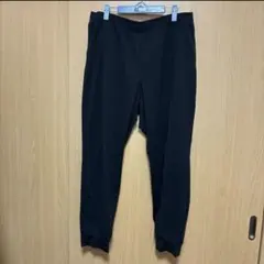 ユニクロ ウルトラストレッチアクティブジョガーパンツ　3XL ブラック　丈長め