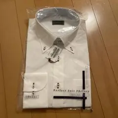Perfect Suit Factory ホワイトワイシャツ KPFSB302