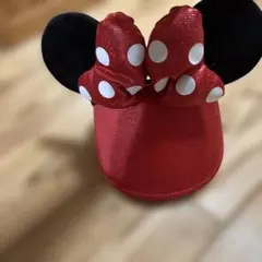 ミニーマウス　サンバイザーカチューシャ