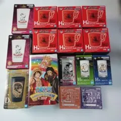 航海王 組合 隨行杯 馬克杯 玻璃杯 玻璃盤 15件組合