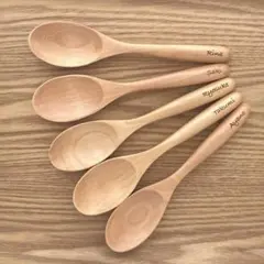 10本以上は1本￥300に✨　木製スプーン　名入れ　席札に♡　送料無料