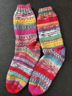 opal 毛糸の靴下