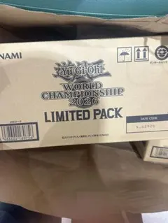 遊戯王 ワールドチャンピオンシップ 2026 リミテッドパック 1カートン