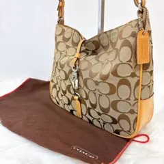 COACH Signature Hobo One Shoulder