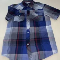 OLD NAVY 半袖シャツ XL チェック柄