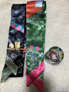 ジョジョの奇妙な冒険 空条承太郎、花京院典明 リボン、テープ