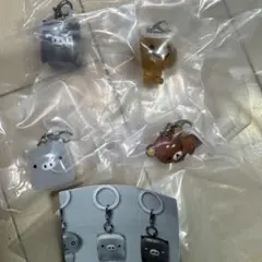 サンエックスユニバース　マスコットチャーム　めじるしアクセサリー4点セット