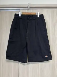 Dickies タックハーフパンツ　ブラックのサムネイル