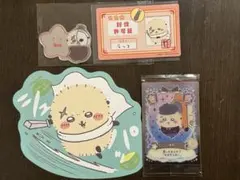 ちいかわウエハースラッキーカードコレクション2 ラッコ　ミラーステッカー他