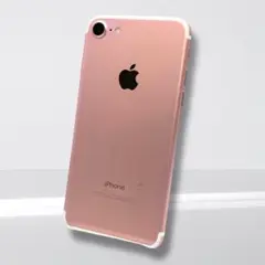 iPhone 7 128GB ローズゴールド SIMフリー バッテリー100%